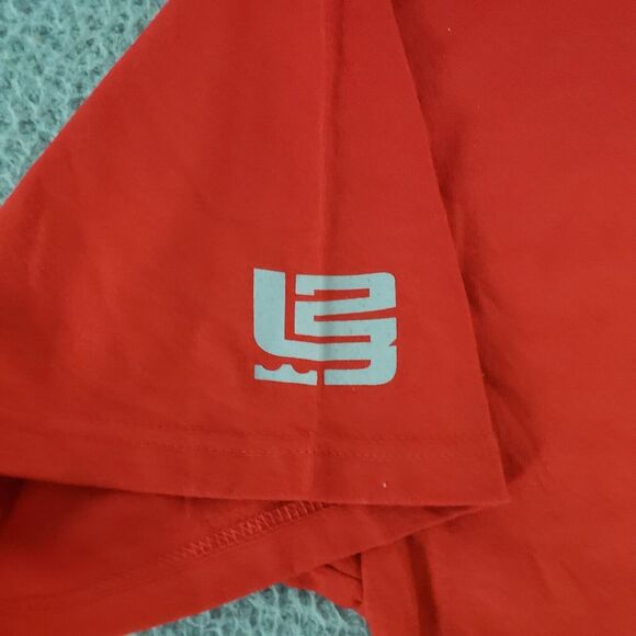 VINTAGE Ohio State Buckeyes Shirt Men Extra Large Red‎ Basketball Nike Lebron XL - Picture 4 of 9